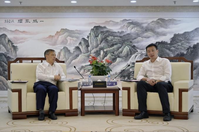 中国船东协会常务副会长刘上海一行走访中国长江航运…