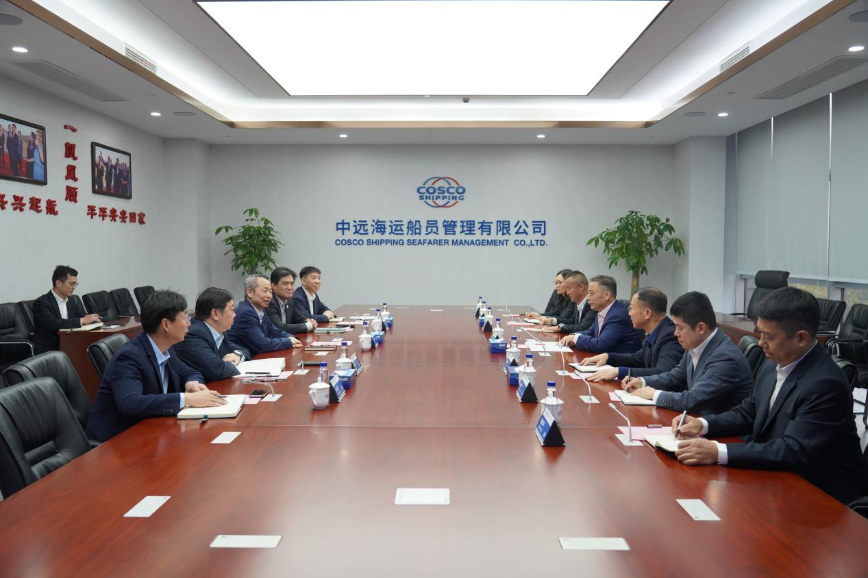 中国船东协会常务副会长刘上海、秘书长张爱国一行走&hellip;