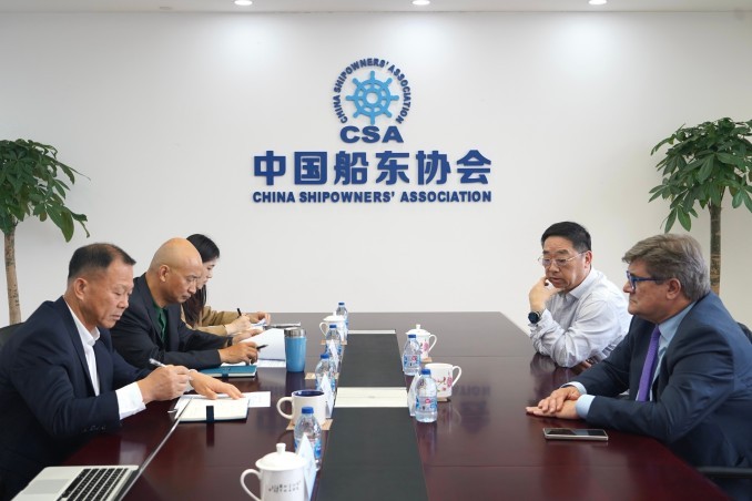 希腊航运财务管理人协会代表团访问中国船东协会